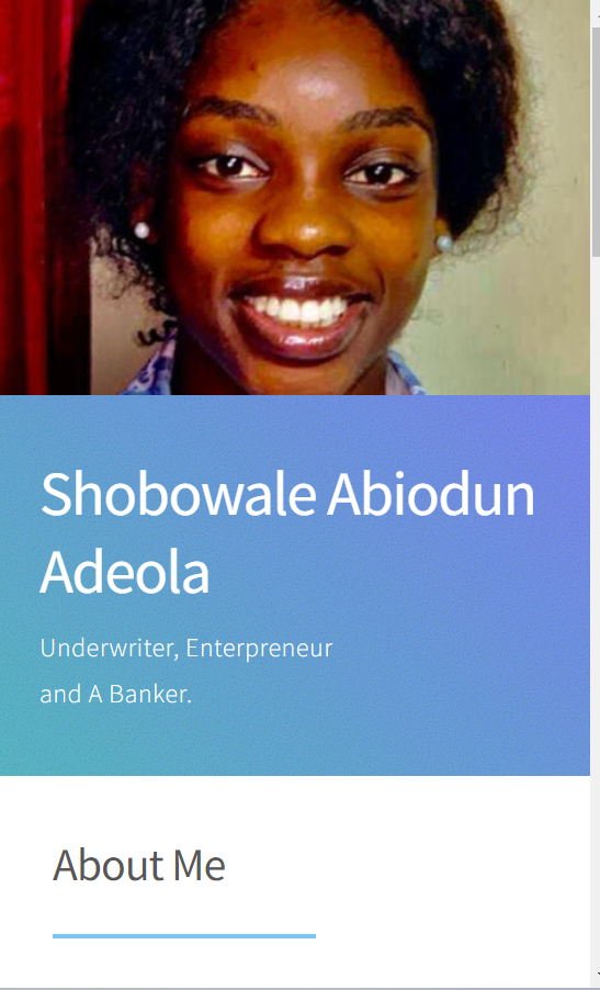 Abiodun's Portfolio